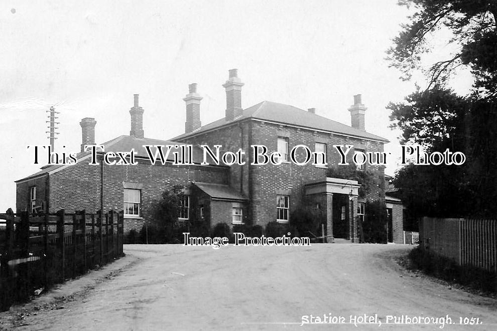 SX 979 - Station Hotel, Pulborough, West Sussex c1926