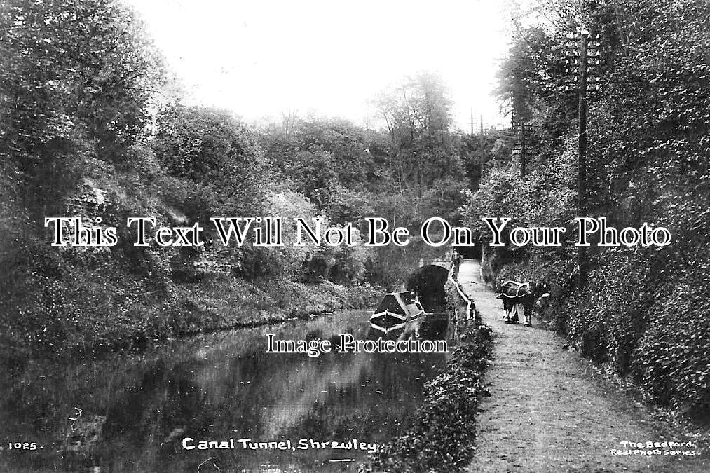 WA 1091 - Canal Tunnel, Shrewley, Warwickshire c1915