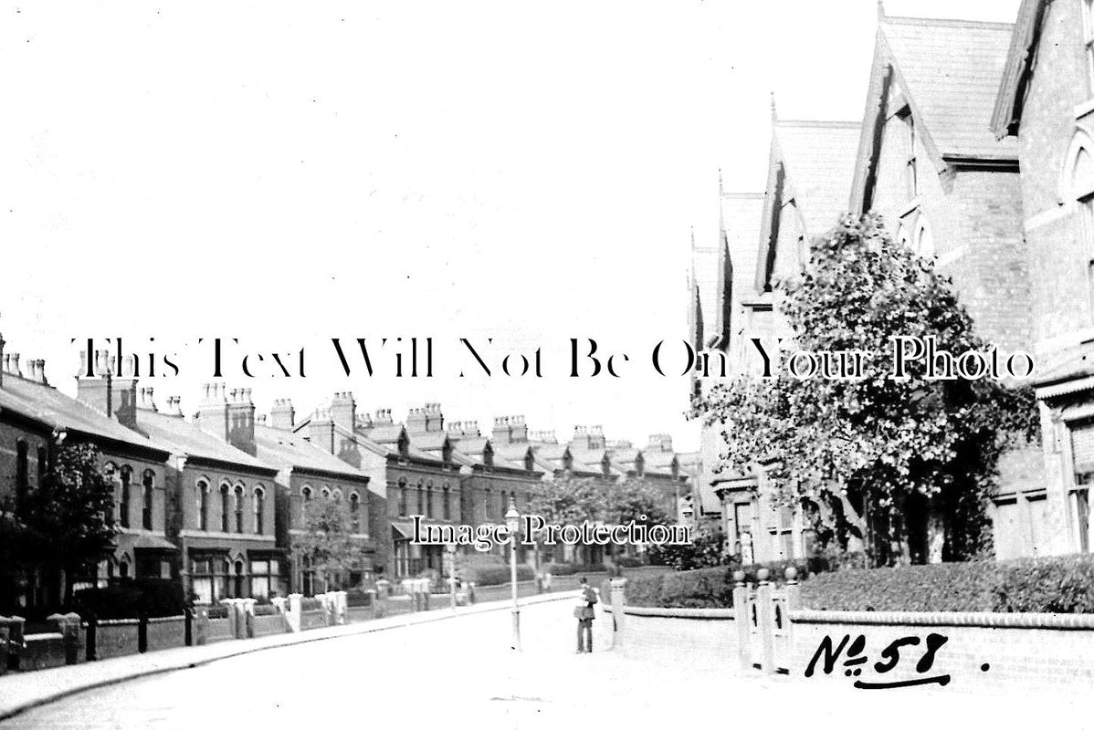 WA 1142 - Hall Road, Handsworth, Birmingham, Warwickshire c1907