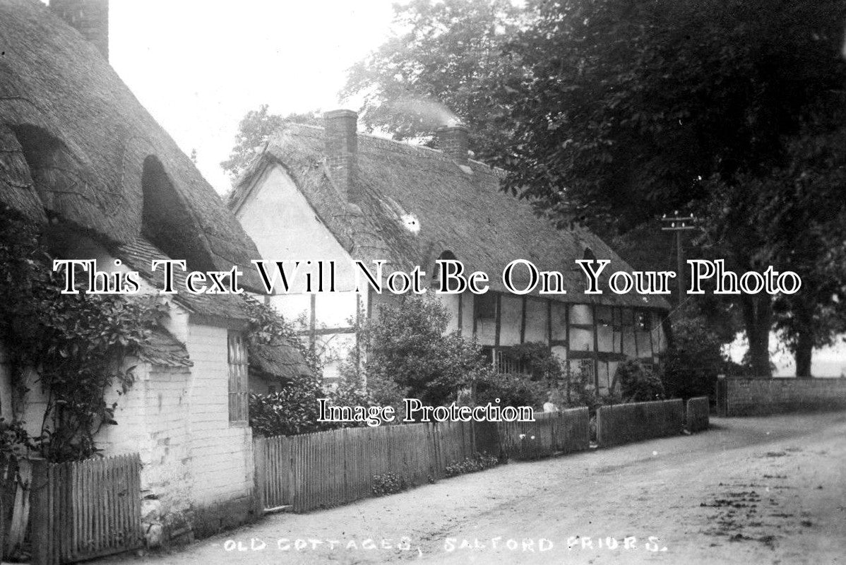 WA 1171 - Old Cottages, Salford Priors, Warwickshire