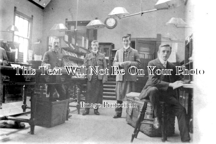 WA 1184 - Moseley Post Office Sorting Room, Birmingham, Warwickshire c1910