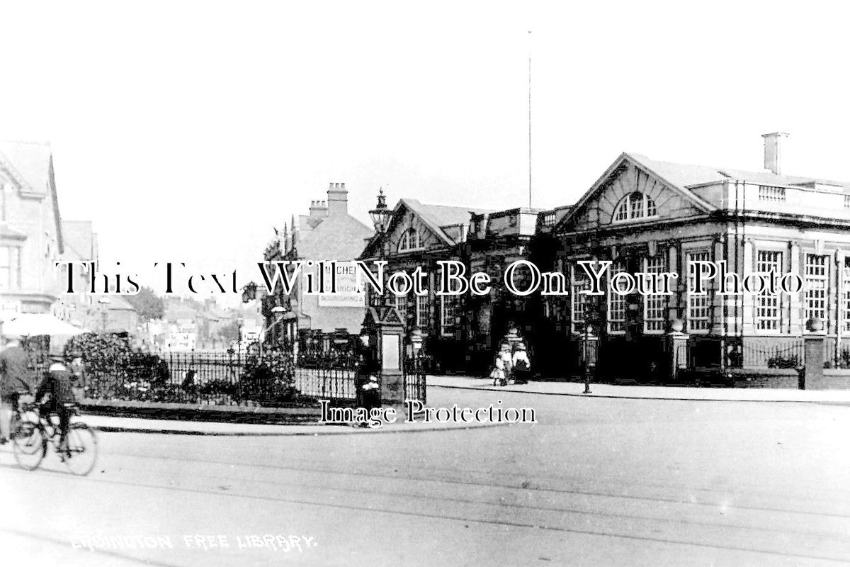 WA 1233 - Erdington Free Library, Birmingham, Warwickshire