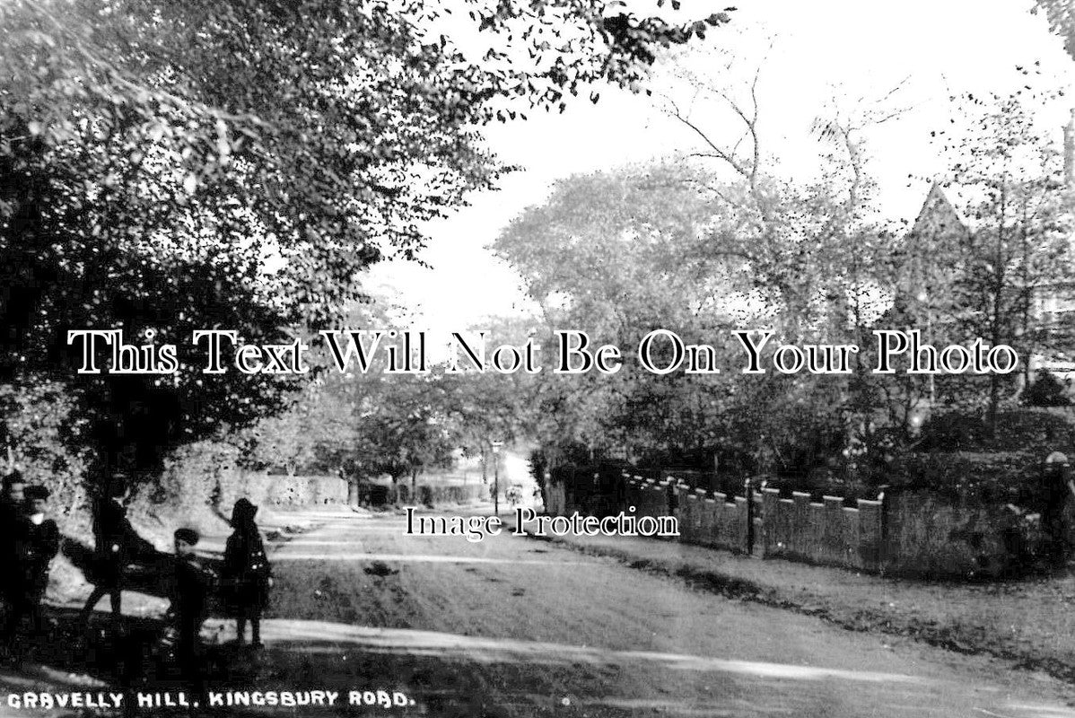 WA 1237 - Kingsbury Road, Gravelly Hill, Birmingham, Warwickshire c1909