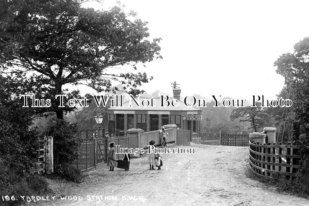 WA 1250 - Yardley Wood Railway Station, Warwickshire c1908