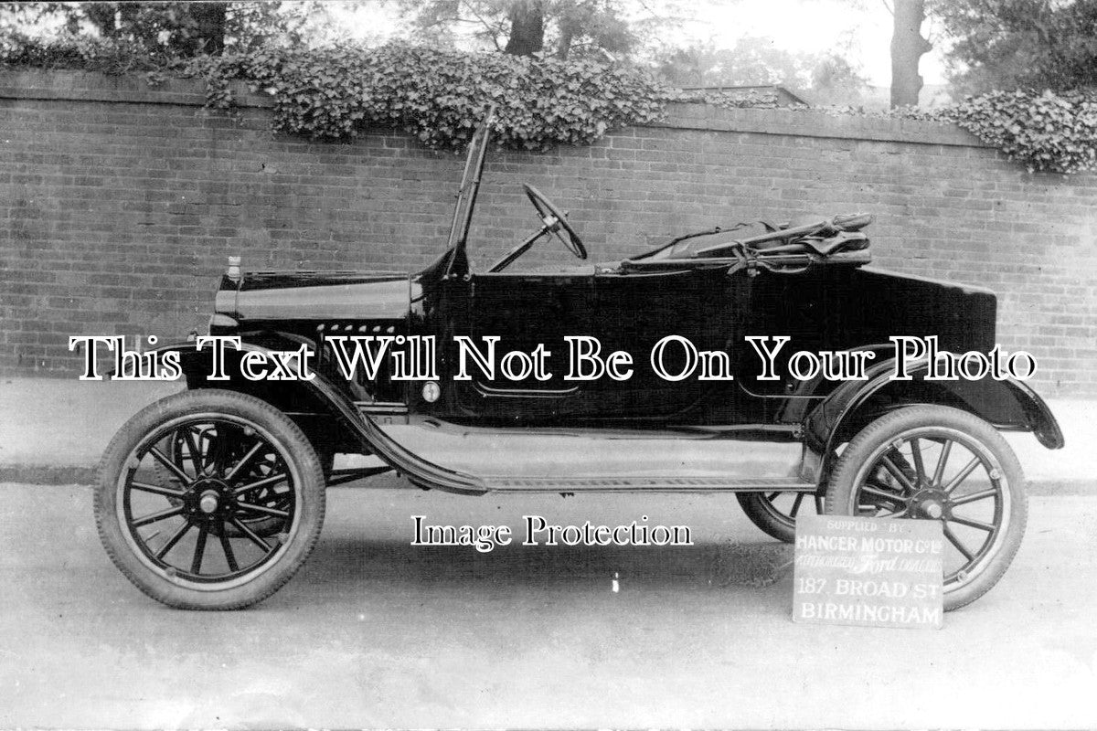 WA 127 - Ford Car By Hanger Motor Co, Broad Street, Birmingham, Warwickshire