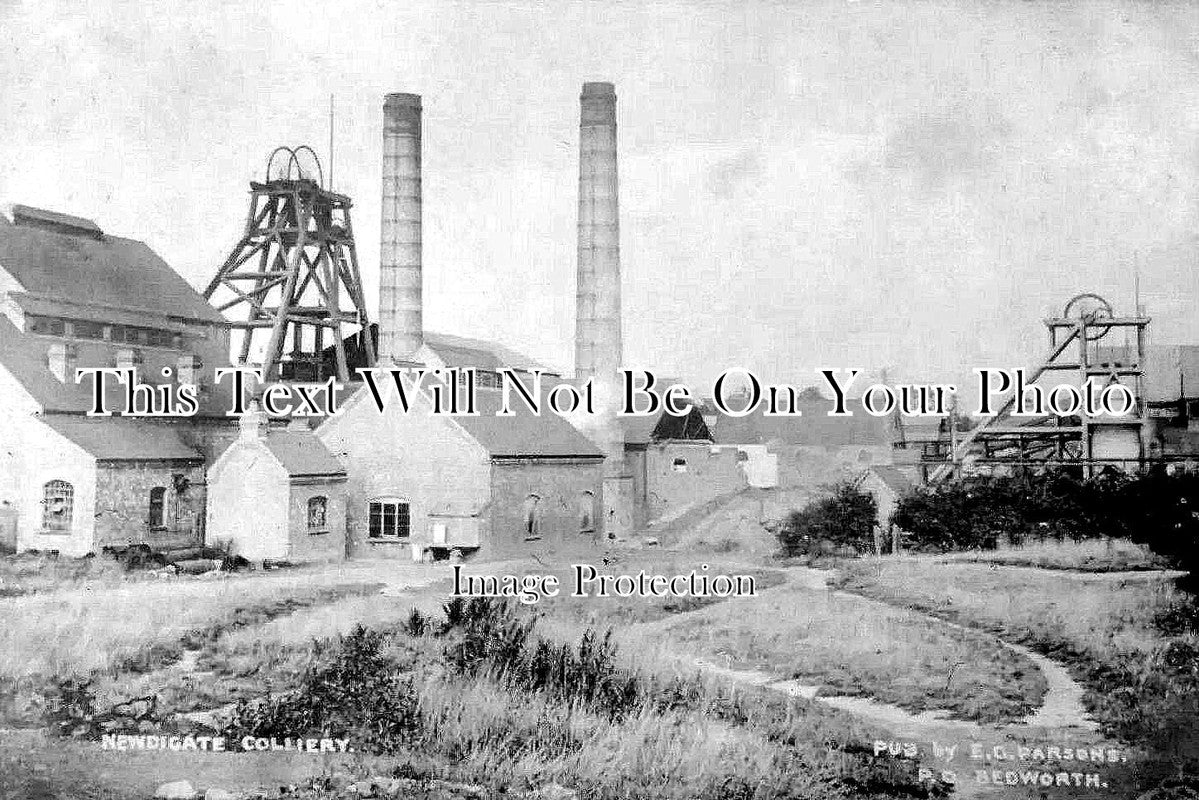 WA 1283 - Newdigate Colliery, Bedworth, Warwickshire c1920