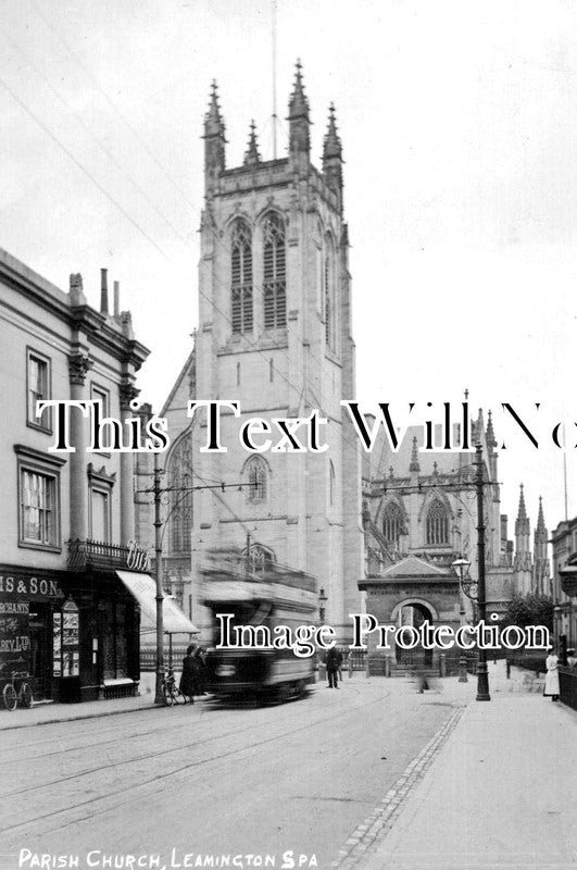 WA 1336 - Parish Church, Leamington Spa, Warwickshire