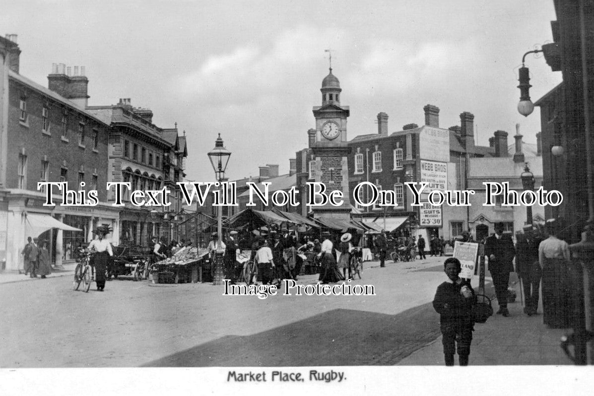 WA 1354 - Market Place, Rugby, Warwickshire