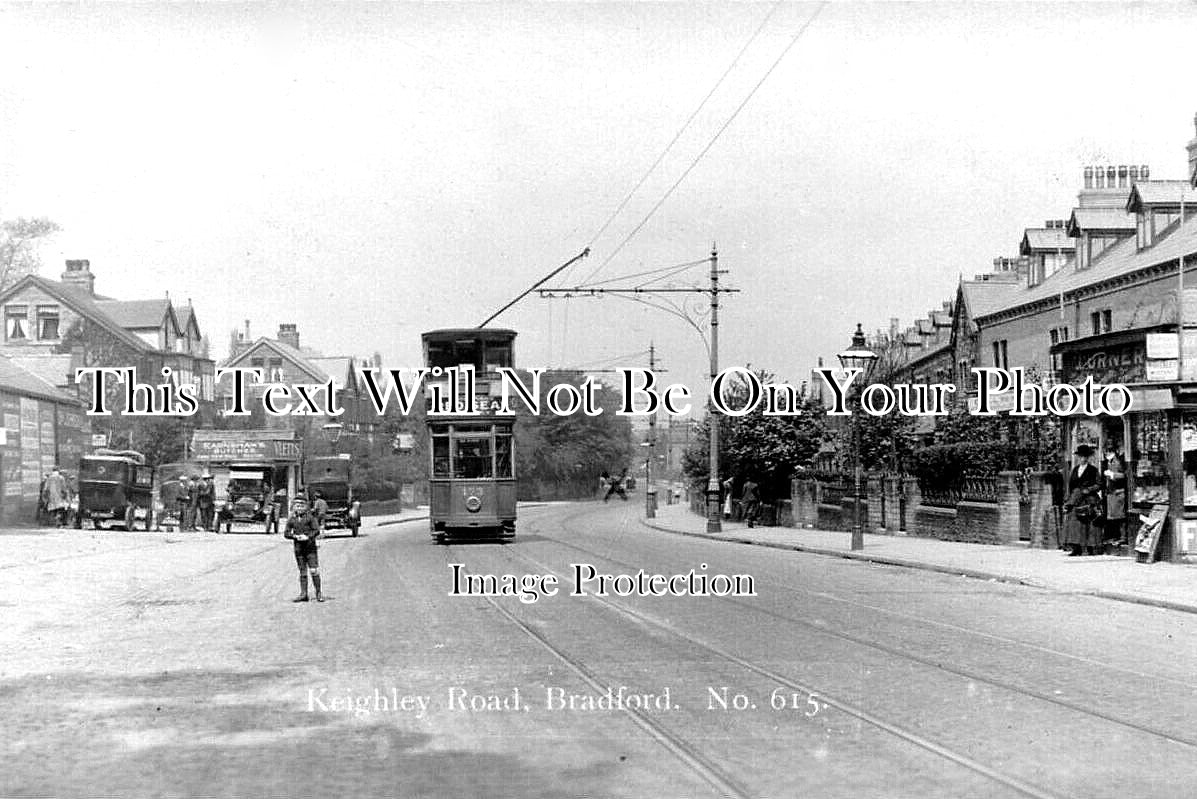 WA 1368 - Keighley Road, Bradford c1914