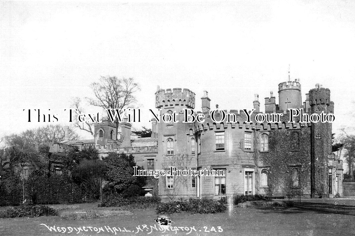 WA 1373 - Weddington Hall, Warwickshire