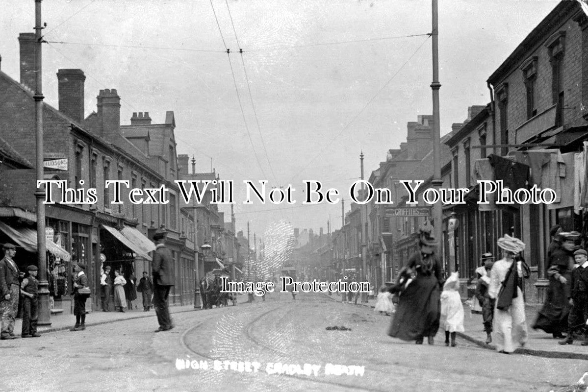 WA 143 - High Street, Cradley Heath, Warwickshire c1904