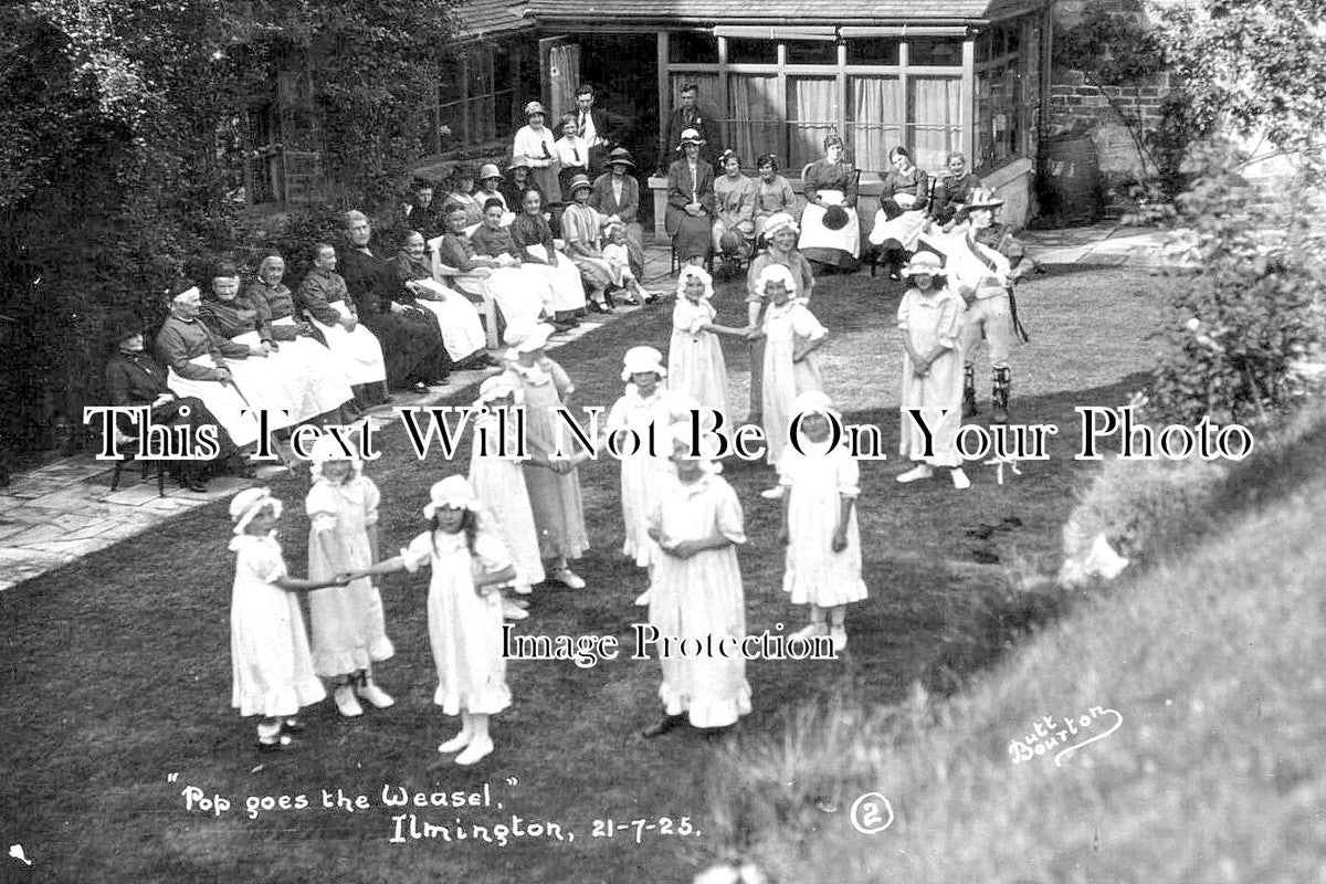WA 1493 - Girls Dancing, Ilmington, Warwickshire 1925