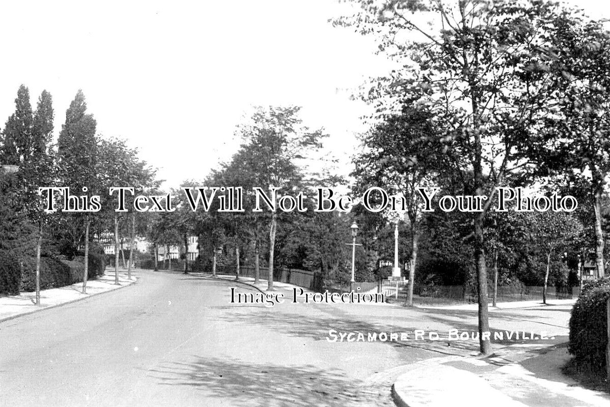 WA 1520 - Sycamore Road, Bournville, Birmingham, Warwickshire c1929