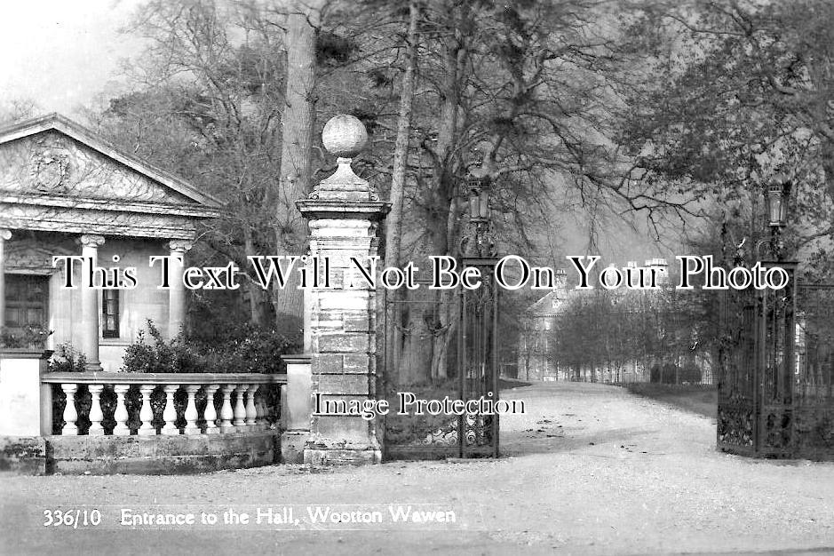 WA 1573 - Entrance To Wootton Wawen Hall, Warwickshire