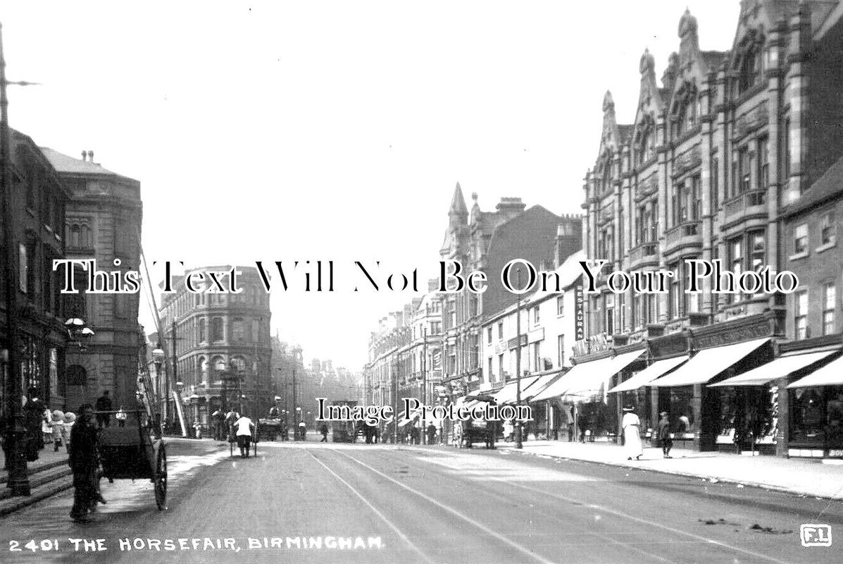 WA 1602 - The Horsefair, Birmingham, Warwickshire c1938