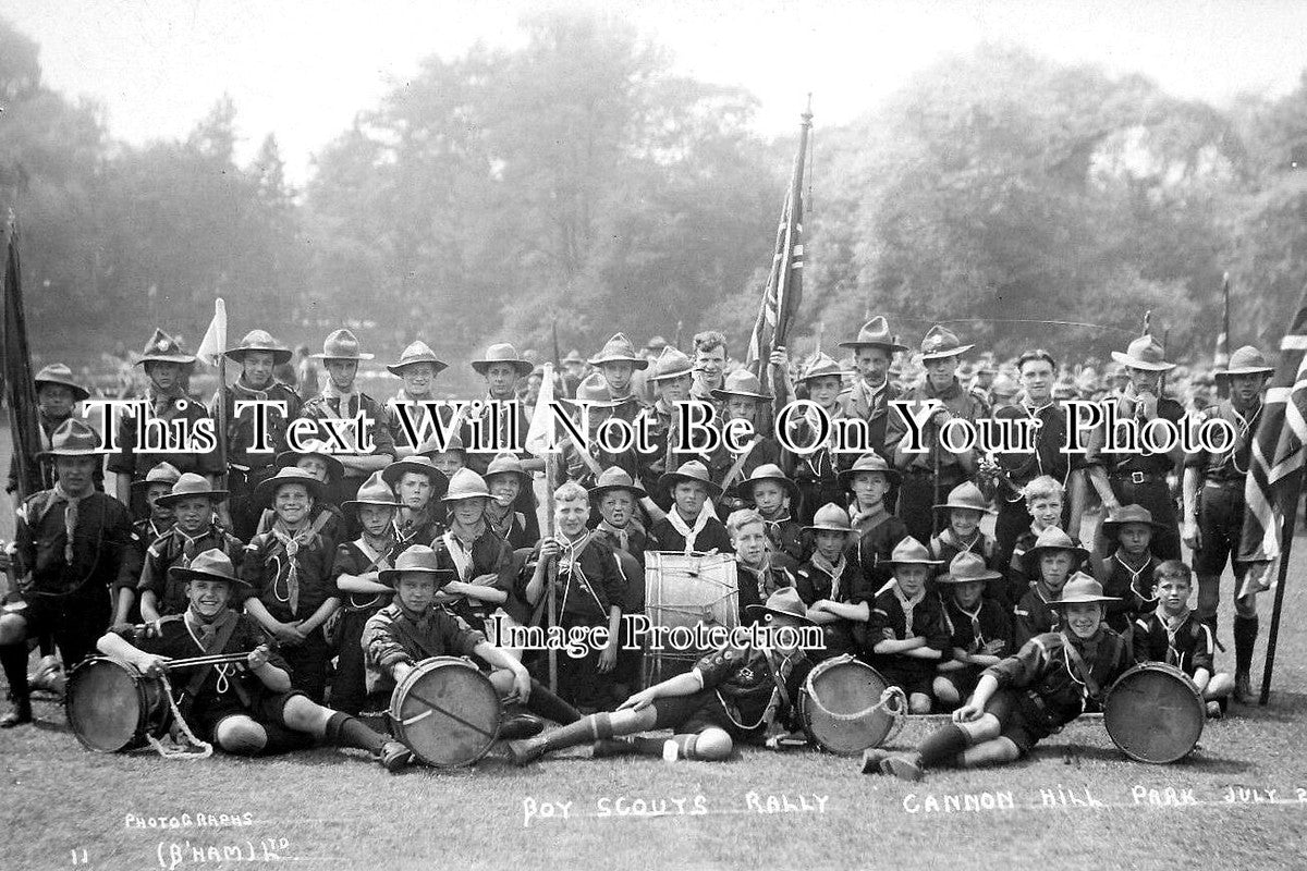 WA 1704 - Boy Scouts Rally, Cannon Hill Park, Birmingham, Warwickshire 1921