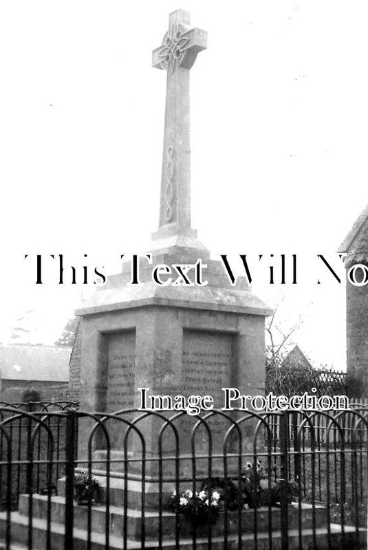 WA 1749 - Tysoe War Memorial, Warwickshire c1927 WW1