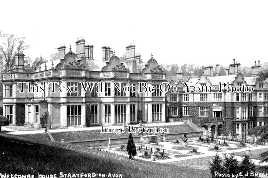 WA 1769 - Welcombe House, Stratford On Avon, Warwickshire c1905