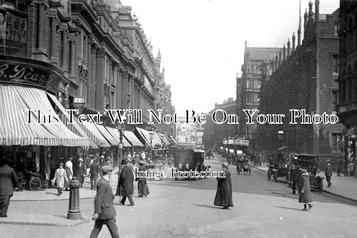 WA 1792 - New Street, Birmingham, Warwickshire c1921