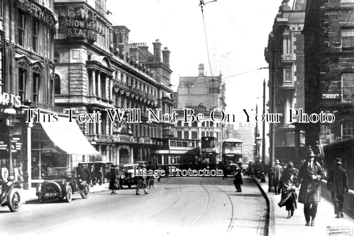 WA 1793 - Colmore Row, Birmingham, Warwickshire