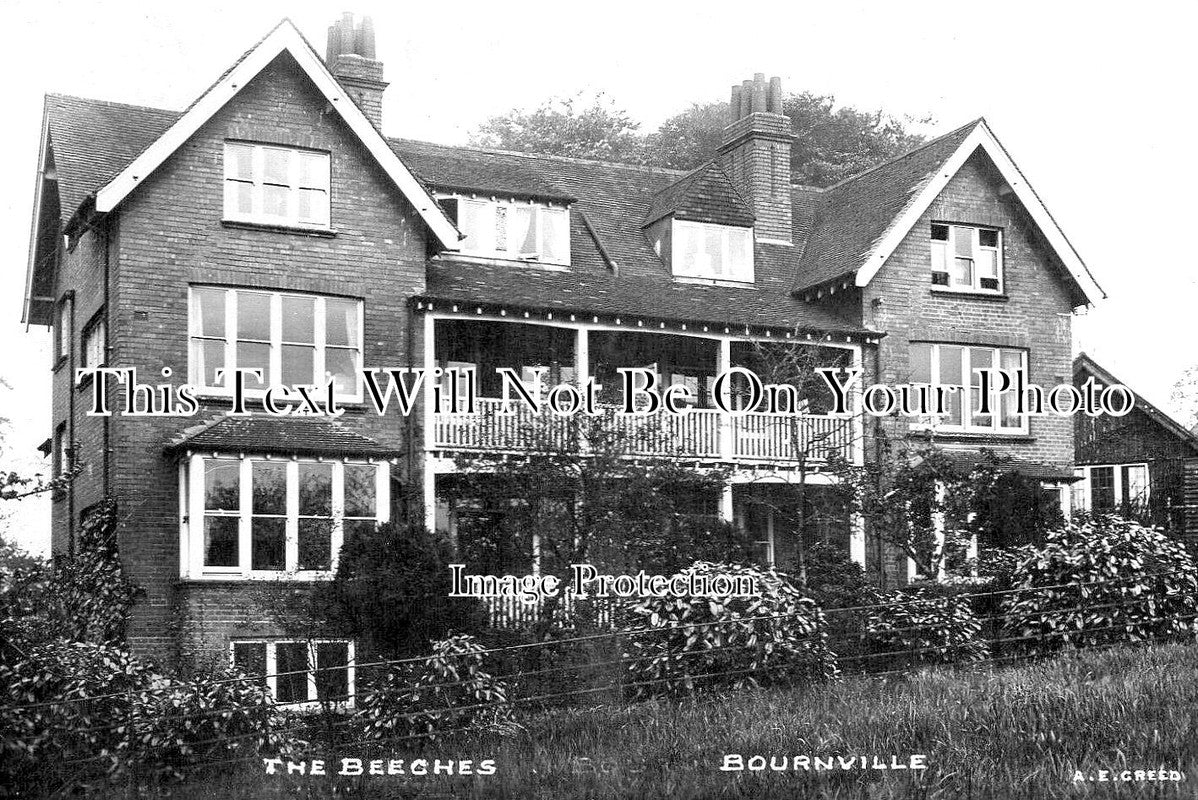 WA 1813 - The Beeches, Bournville, Warwickshire c1918