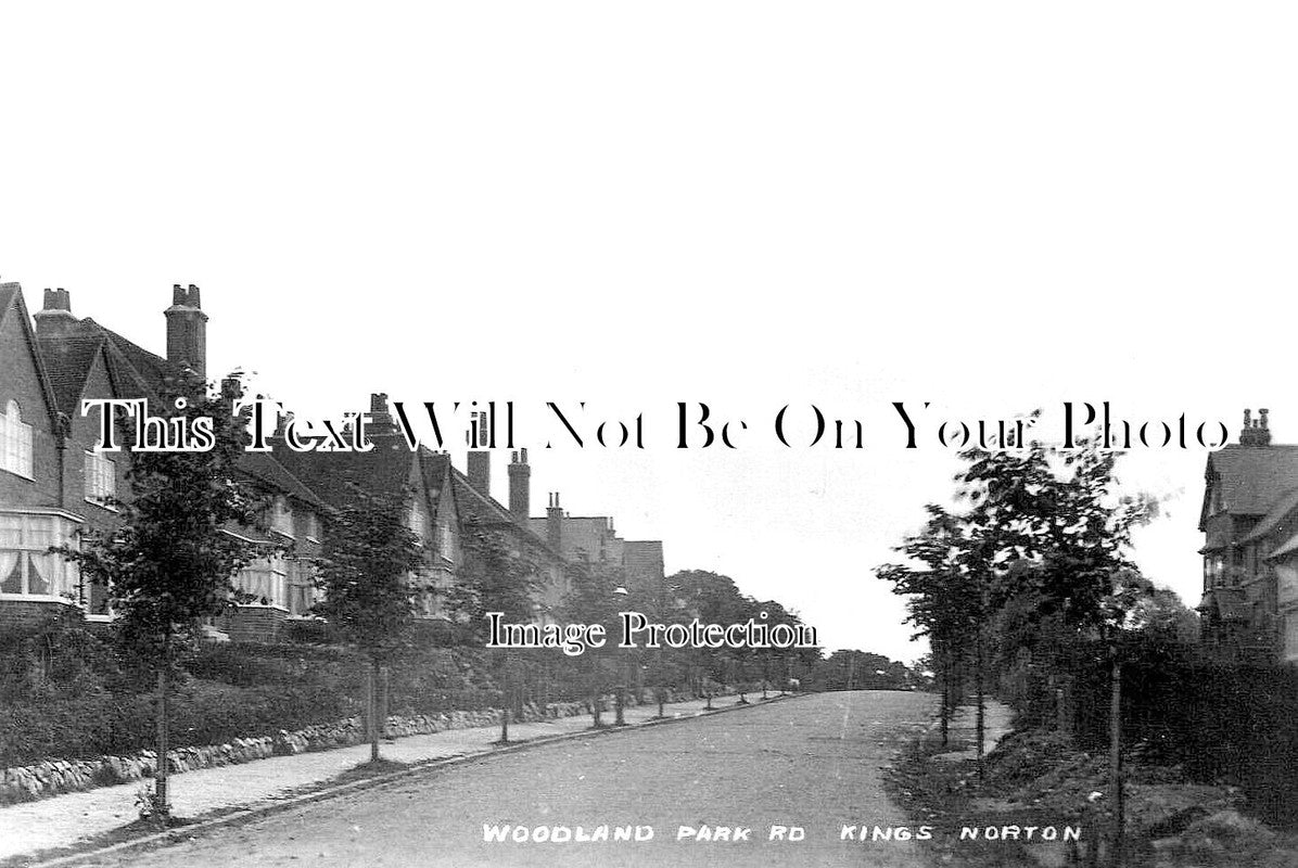 WA 1887 - Woodland Park Road, Kings Norton, Birmingham, Warwickshire