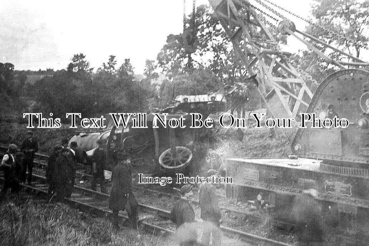 WA 1896 - Train Railway Accident, Henley In Arden, Warwickshire
