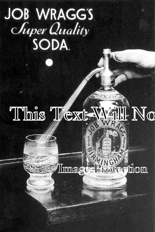 WA 1932 - Job Wraggs Soda, Birmingham, Warwickshire