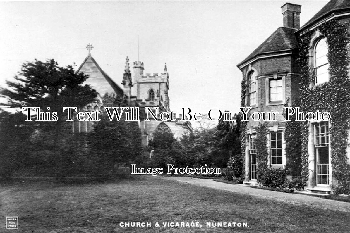 WA 194 - St Nicholas Church & Vicarage, Milby, Nuneaton, Warwickshire