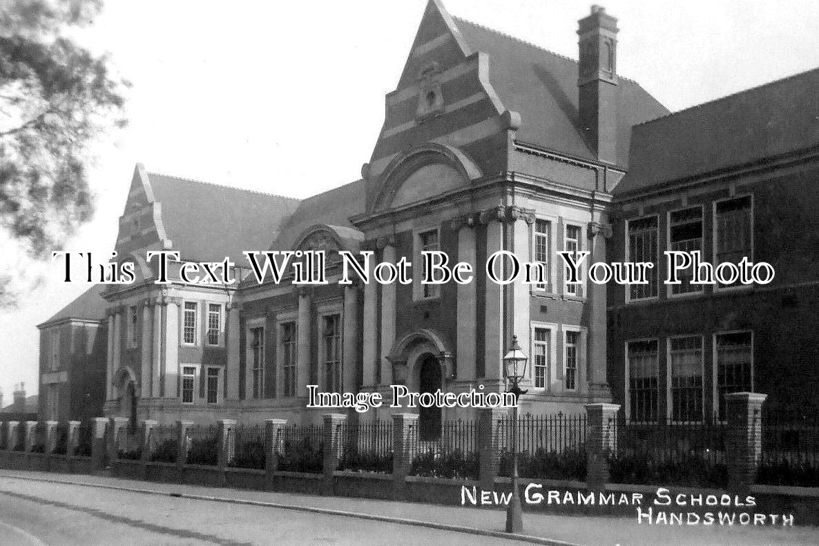WA 1953 - New Grammar Schools, Handsworth, Warwickshire c1915