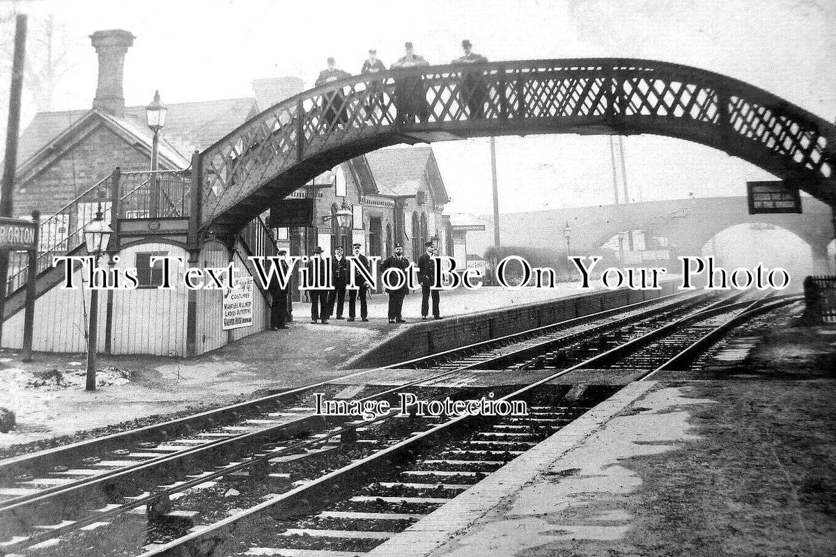 WA 2024 - Water Orton Railway Station, Birmingham, Warwickshire c1907