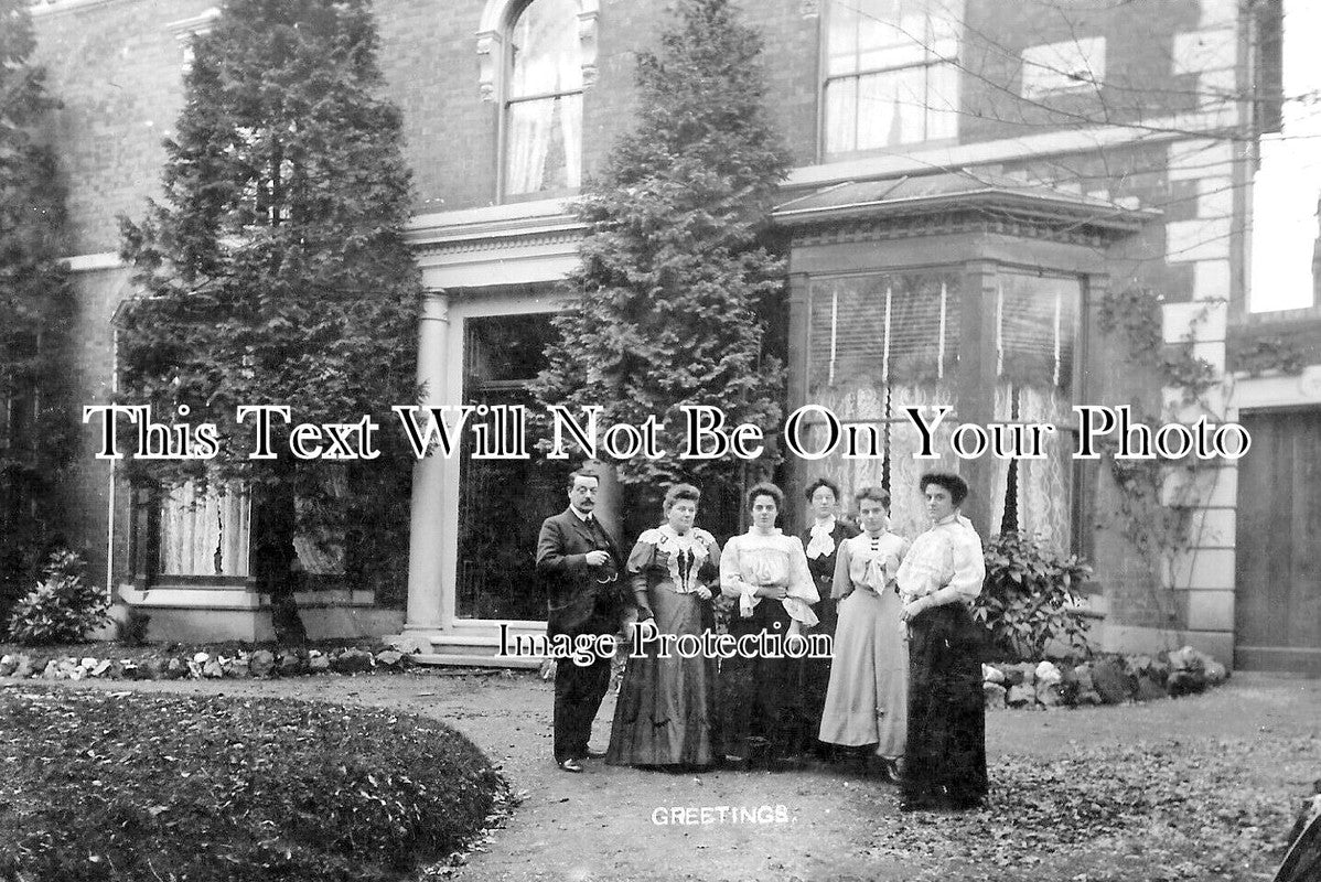 WA 2081 - 115 Warwick Road, Olton, Solihull, Warwickshire c1906