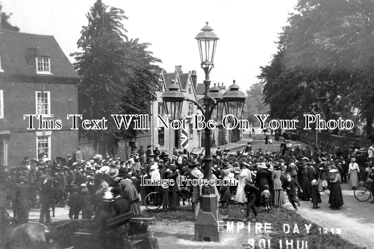 WA 2101 - Empire Day At Solihull, Warwickshire 1912