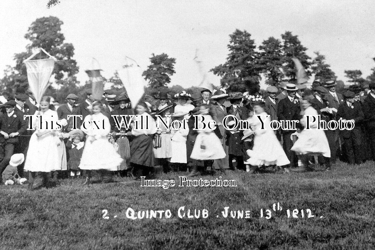 WA 2138 - Quinton Club, Stratford Upon Avon, Warwickshire 1912