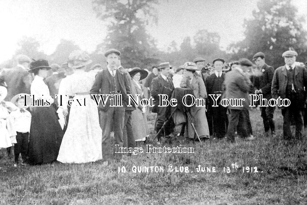 WA 2147 - Quinton Club, Warwickshire 1912