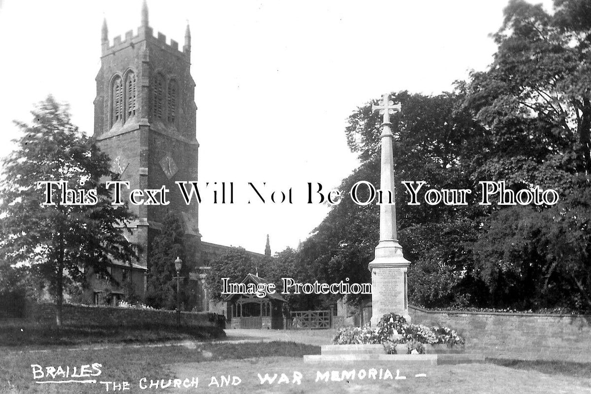 WA 2197 - Brailes Church & War Memorial, Warwickshire