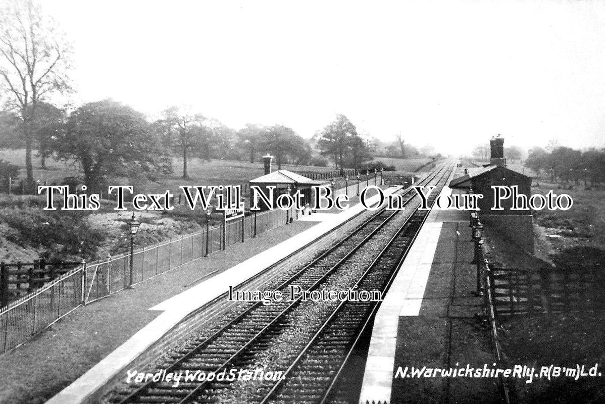 WA 2245 - Yardley Wood Railway Station, Warwickshire c1910