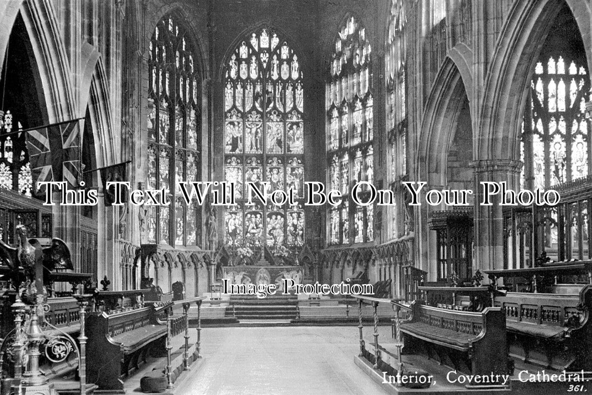 WA 2376 - Interior Of Coventry Cathedral, Warwickshire