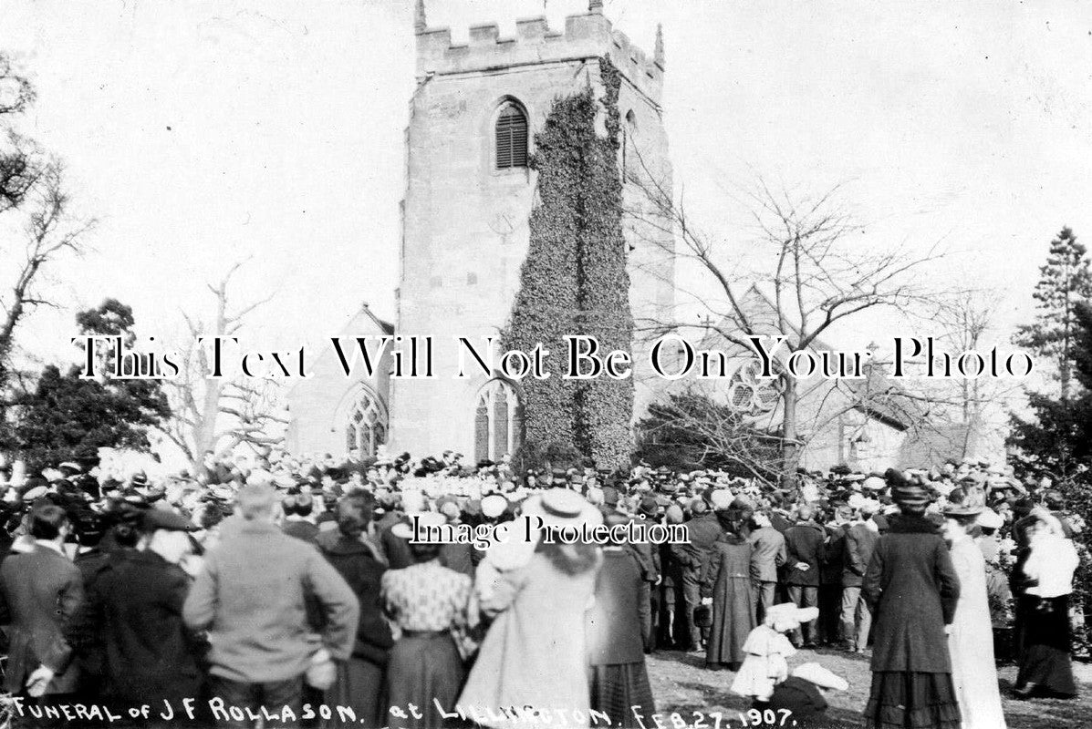 WA 241 - Funeral Of J F Rollason, Lillington, Leamington Spa, Warwickshire