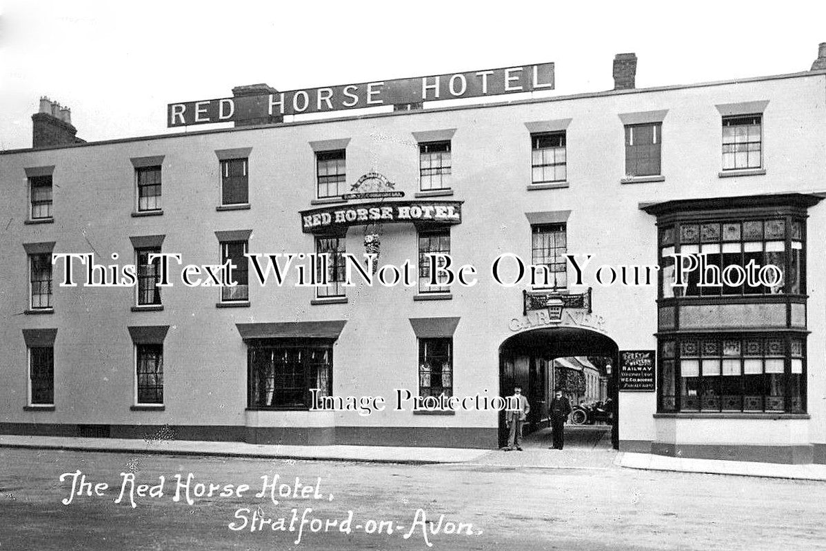 WA 2440 - The Red Horse Hotel, Stratford On Avon, Warwickshire c1914