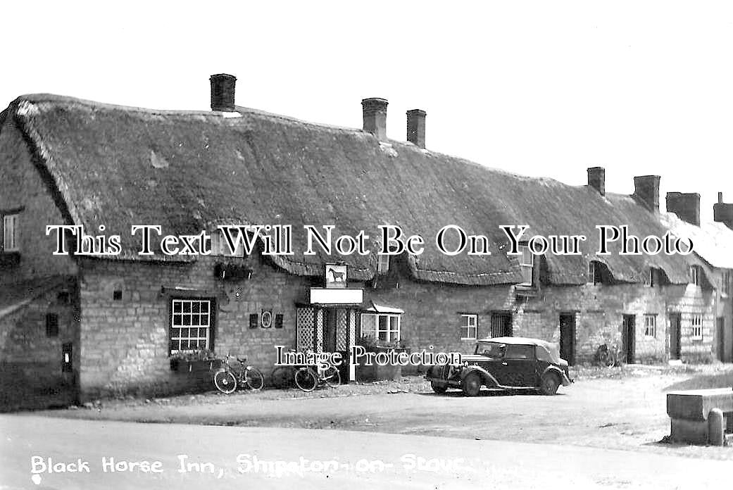 WA 2449 - The Black Horse Inn Pub, Shipston On Stour, Warwickshire