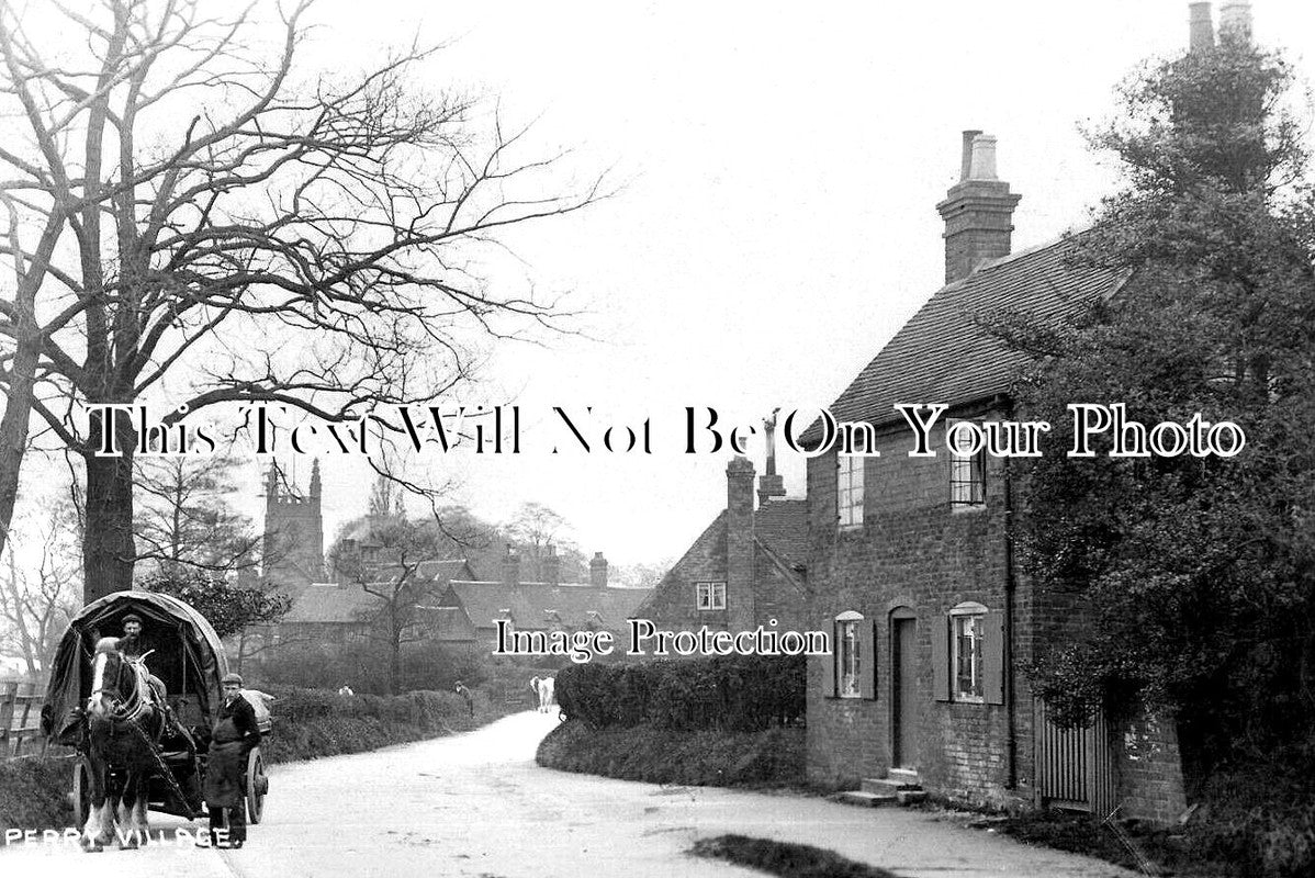 WA 2525 - Perry Village, Birmingham, Warwickshire c1908