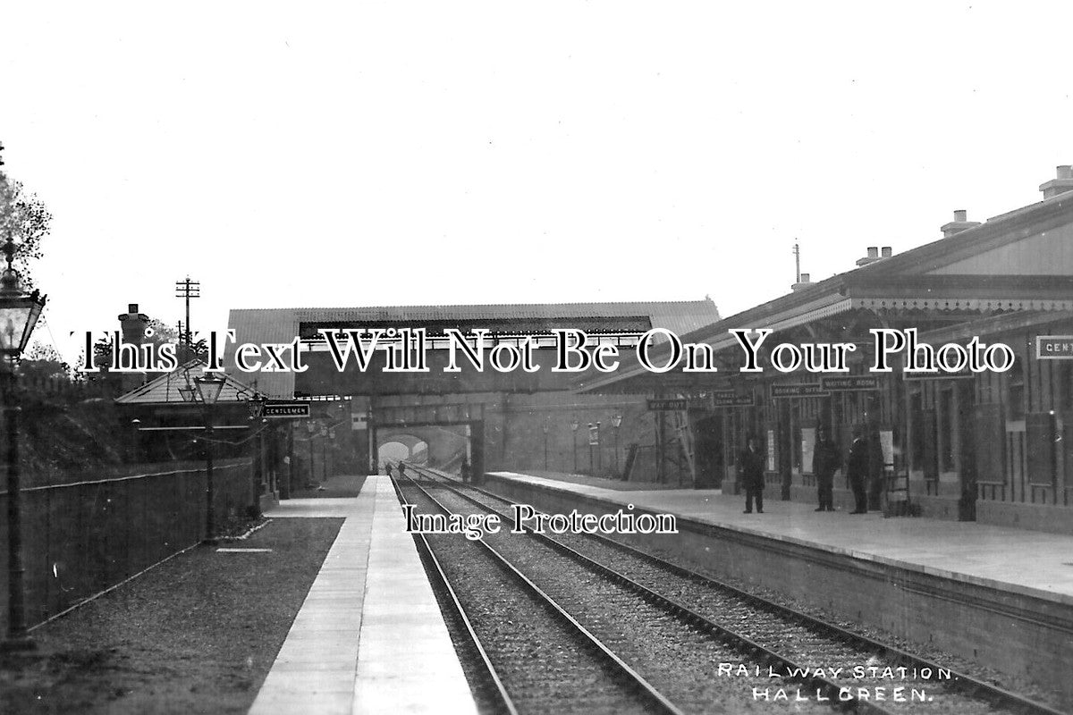 WA 2548 - Hall Green Railway Station, Birmingham, Warwickshire
