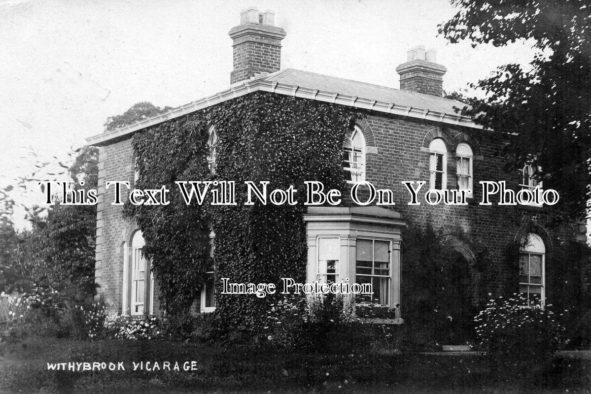 WA 260 - Withybrook Vicarage, Warwickshire c1907