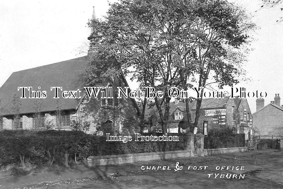 WA 2611 - Chapel & Post Office, Tyburn, Birmingham