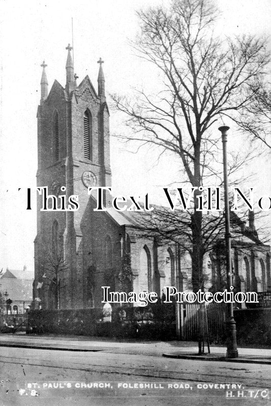 WA 2621 - St Pauls Church, Foleshill Road, Coventry, Warwickshire