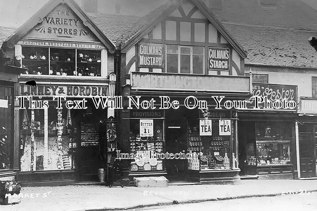 WA 2653 - Maket Street, Bedworth, Warwickshire c1908