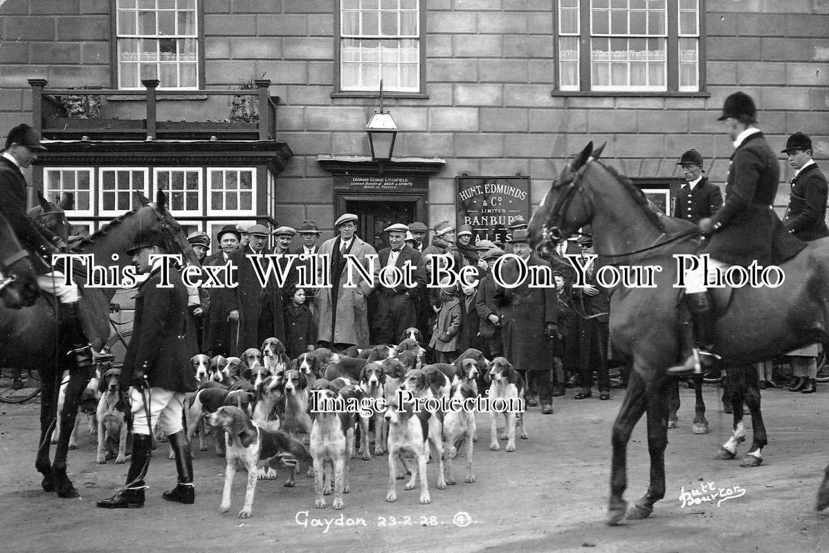 WA 278 - The Hunt, Gaydon, Warwick, Warwickshire c1928