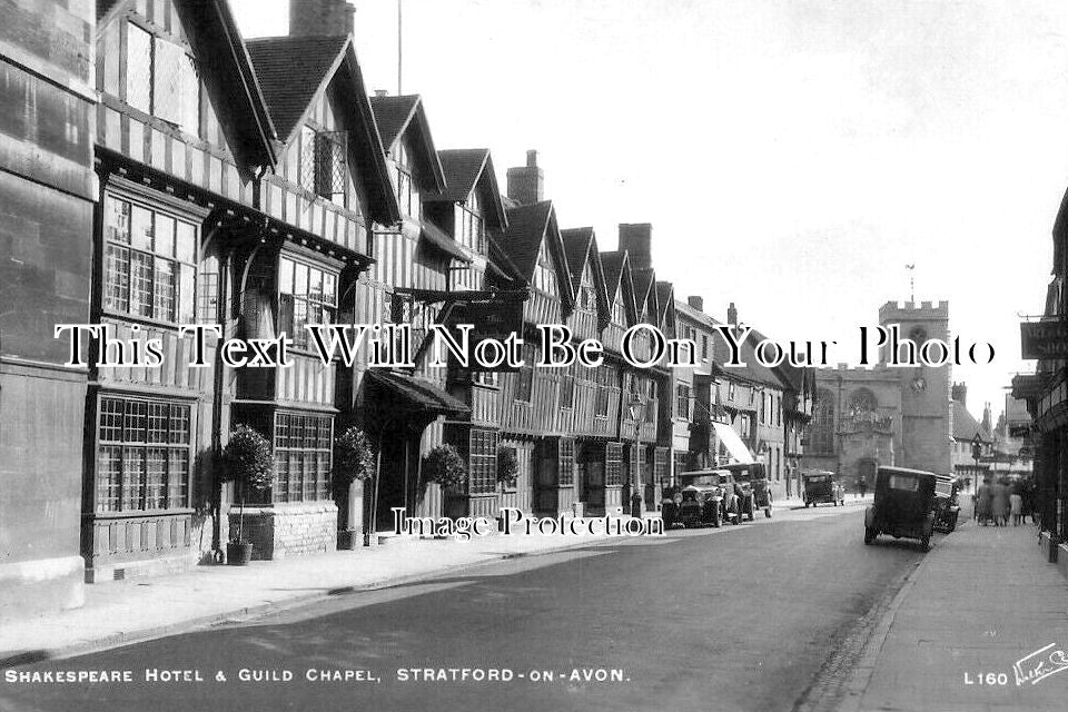 WA 2789 - Shakespeare Hotel & Guild Chapel, Stratford On Avon