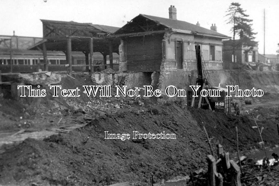 WA 288 - Leamington Spa GWR Railway Station Rebuilding, Warwickshire c1938